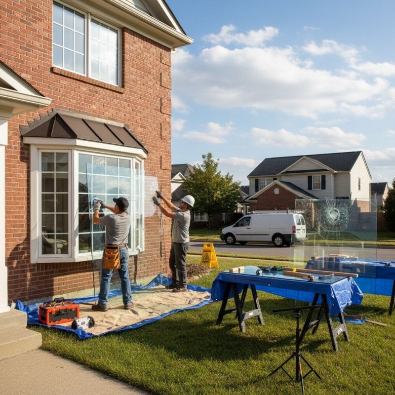 Bay Window Flashing Repair